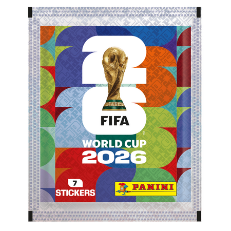 Pachet 7 abtibilduri, Fifa World Cup 2026, Panini