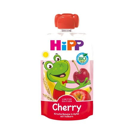 Meniu Bio Visine, Bamnane si Cereale integrale, 1 an+, 100 g, Hipp