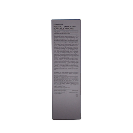 Serum exfoliant cu orez negru pentru ingrijirea porilor Peel Shot, 80 ml, Dr Melaxin 795266