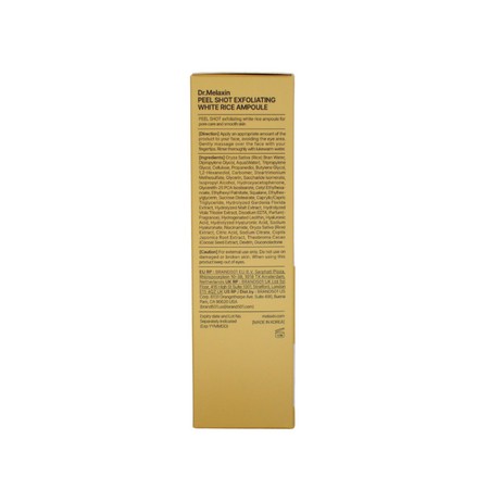 Serum exfoliant cu orez alb pentru ingrijirea porilor Peel Shot, 80 ml, Dr Melaxin 795272