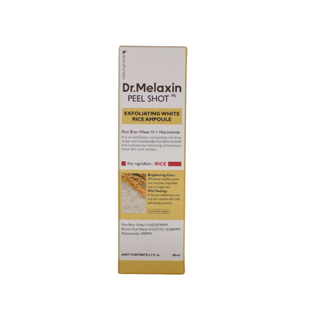 Serum exfoliant cu orez alb pentru ingrijirea porilor Peel Shot, 80 ml, Dr Melaxin 795271