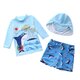 Costum de baie pentru baieti, Marime XXL, 110-120 cm, Baltic Bebe 798418