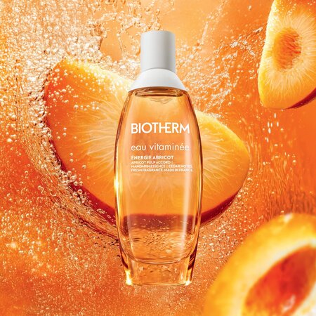 Spray parfumat pentru corp Eau Vitaminee, Energie Abricot, 100 ml, Biotherm 795540