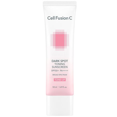 Crema colorata cu protectie solara impotriva petelor pigmentare Dark Spot Toning Sunscreen, SPF50 PA++++, 50 ml, Cell Fusion C