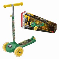 Trotineta pentru copii cu 3 roti si ghidon reglabil Jurassic World Scooter Plus, 3 ani+, As
