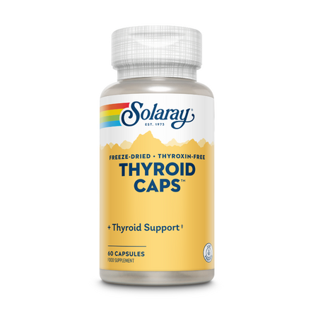 Thyroid Caps, 60 capsule vegetale, Solaray
