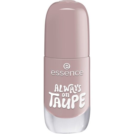 Lac de unghii Gel Nail Polish, 37 Always On Taupe, 8 ml, Essence
