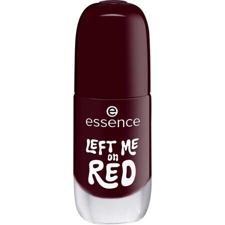 Lac de unghii Gel Nail Polish, 12 Left Me On The Red, 8 ml, Essence