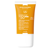 Crema cu protectie solara SPF 50 Uveblock Velvet, 40 ml, Isispharma