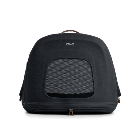 Sistem de transport si protectie pentru animale de companie Crispin Large, Onyx, Tavo