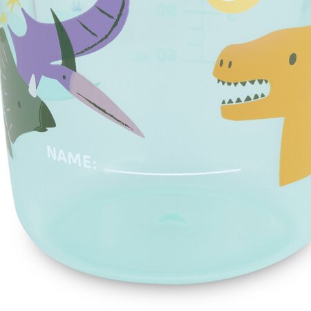 Cana de tranzitie antiscurgere, Jurassic, 6 luni+, 1 bucata, Miniland 796005