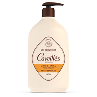 Gel de baie si dus, lapte si miere, 1 litru, Roge Cavailles