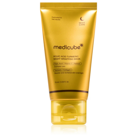 Masca de noapte cu acid kojic si turmeric, 75 ml, Medicube