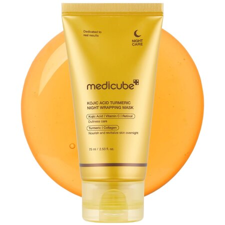 Masca de noapte cu acid kojic si turmeric, 75 ml, Medicube 796311