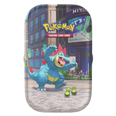 Mini Tin 26Q2 limba engleza, 2 boostere, Diverse modele, 6 ani+, Pokemon TCG 796324