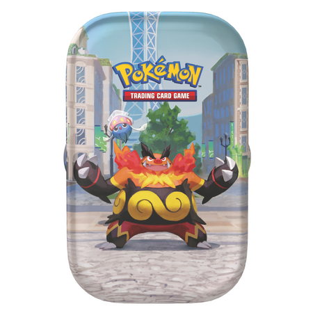 Mini Tin 26Q2 limba engleza, 2 boostere, Diverse modele, 6 ani+, Pokemon TCG