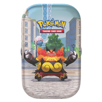Mini Tin 26Q2 limba engleza, 2 boostere, Diverse modele, 6 ani+, Pokemon TCG