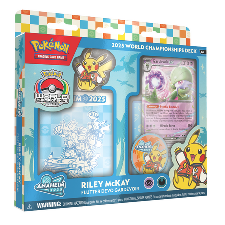 World Championship Decks 2025, Diverse modele, 6 ani+, pachet 60 de carti, Pokemon TCG 796457