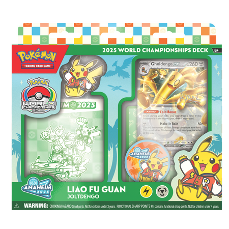 World Championship Decks 2025, Diverse modele, 6 ani+, pachet 60 de carti, Pokemon TCG 796455