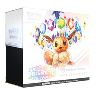 Scarlet & Violet Prismatic Evolutions Elite Trainer Box (SV8.5), limba engleza, 6 ani+, Pokemon TCG