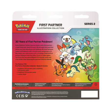 First Partner Booster Collection #2 (26Q2), limba engleza, 2 boostere, editia EU, 6 ani+, Pokemon TCG 796465