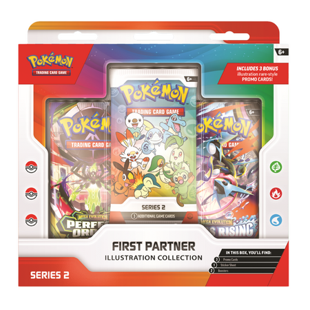 First Partner Booster Collection #2 (26Q2), limba engleza, 2 boostere, editia EU, 6 ani+, Pokemon TCG