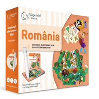 Pachet creion electronic Albi 2.0 si carte Romania, 6 ani+, Raspundel Istetel