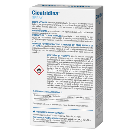 Pachet Spray + Unguent, 125 ml + 60 g, Cicatridina 796434