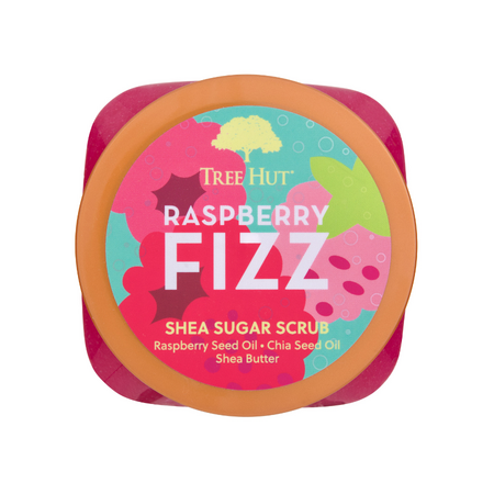 Exfoliant de corp Shea Sugar Scrub, Raspberry Fizz, 510 g, Tree Hut 796474