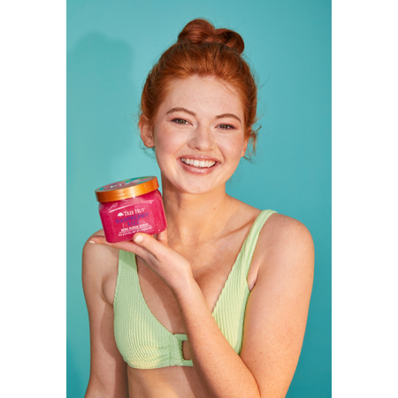 Exfoliant de corp Shea Sugar Scrub, Raspberry Fizz, 510 g, Tree Hut 796469