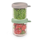 Set cu 2 recipiente din sticla, Sage Green/Gazelle, 2x250 ml, Beaba 796626