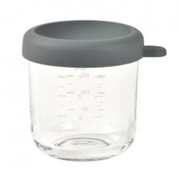 Recipient ermetic din sticla, Mineral, 250 ml, Beaba