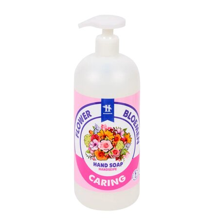 Sapun lichid cu arome florale si proteine din lapte, 1 L, Hegron