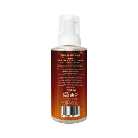 Sapun de maini spuma, Sugar & Rum, 500 ml, Cashmere Aroma 796693