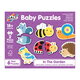 Baby Puzzle, In gradina, 18 luni+, 6 puzzle-uri a cate 2 piese, Galt 797216
