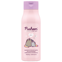 Gel de dus si spuma de baie, Refreshing, 400 ml, Pusheen