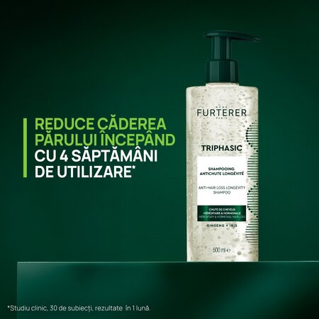 Sampon anticadere pentru longevitatea parului, Triphasic, 500 ml, Rene Furterer 799026