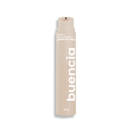 Pasta de dinti cu aroma de vanilie, 60 g, Buencia 798671