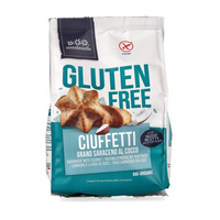 Biscuitii fara gluten cu hrisca si cocos Bio, 200 g, Sottolestelle