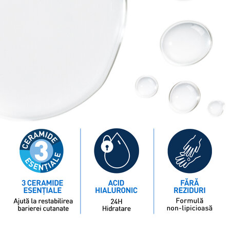 Apa micelara hidratanta pentru ten normal si uscat, 400 ml, CeraVe 798893