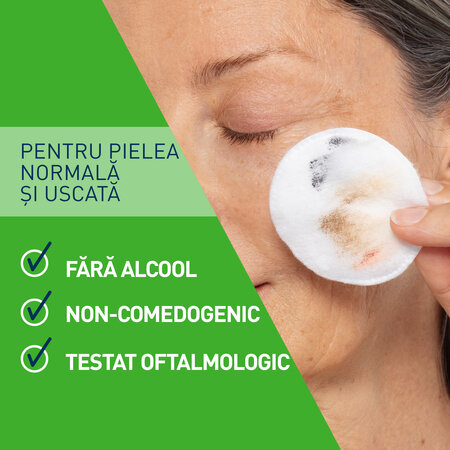 Apa micelara hidratanta pentru ten normal si uscat, 400 ml, CeraVe 798894