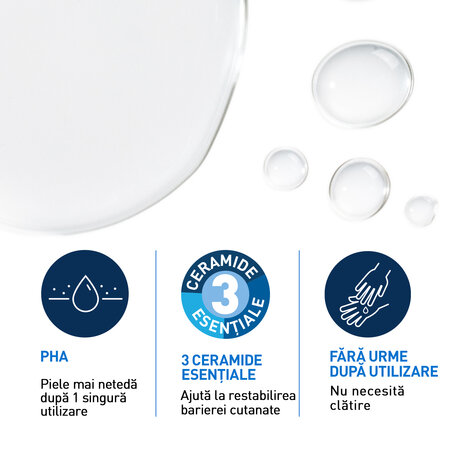 Apa micelara purifianta pentru ten normal si gras, 400 ml, CeraVe 798910