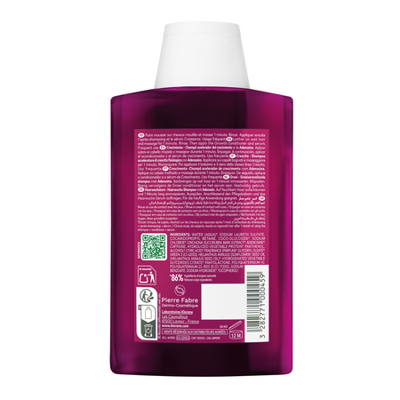 Sampon accelerator pentru cresterea parului cu Adenozina Chinina Growth, 200 ml, Klorane 798993