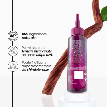 Ser accelerator pentru  cresterea parului cu Adenozina Chinina Growth, 100 ml, Klorane 799014