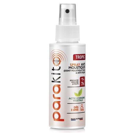 Spray impotriva tantarilor si capuselor Tropical, 100 ml, Parakito
