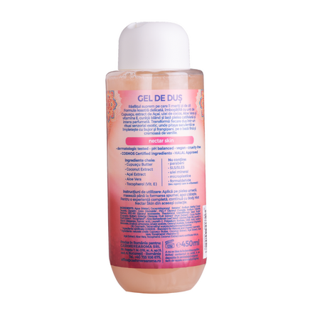 Gel de dus, Nectar Skin, 450 ml, Cashmere Aroma 800390