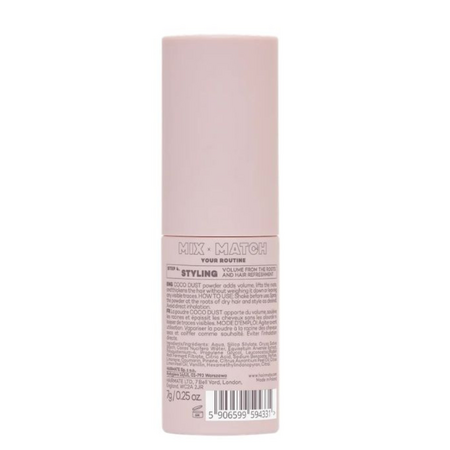 Pudra de volum si sampon uscat Coco Dust, 7 g, Hairmate 799479