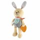 Jucarie din plus cu inel gingival My Sweet DouDou, Bej, Iepuras, 0 luni+, Chicco 799438