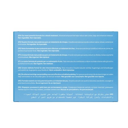 Fiole cu cafeina si vitamina C pentru zona din jurul ochilor, Advanced 30% Caffeine Complex, 10 x 2 ml, La Cabine 799516