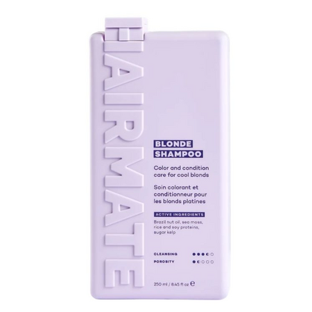 Sampon violet pentru par decolorat si vopsit Blonde, 250 ml, Hairmate